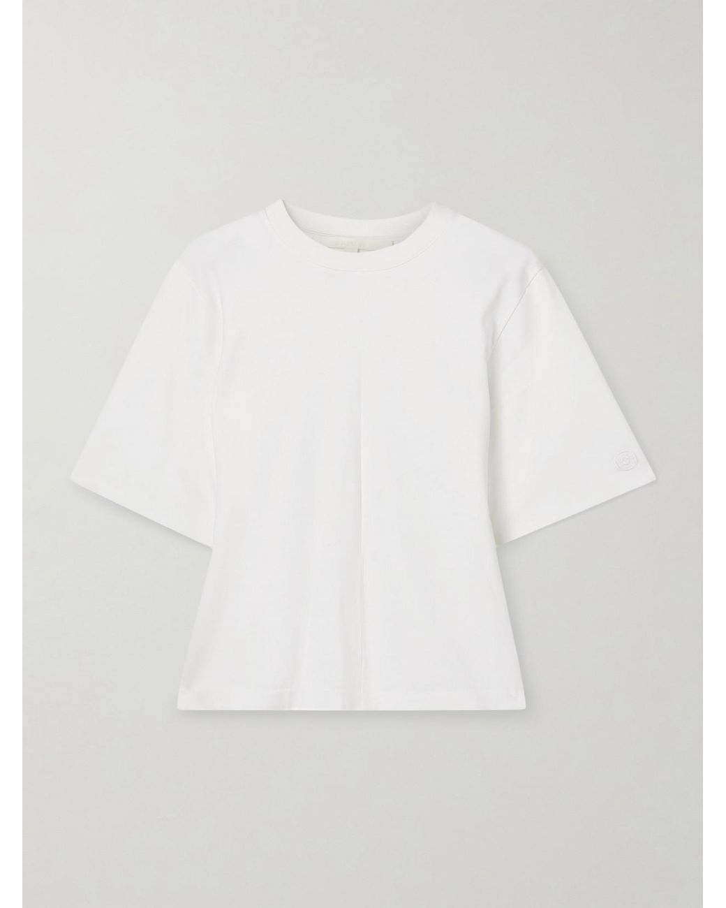 RÙADH White The Isla Organic Cotton-Jersey T-Shirt