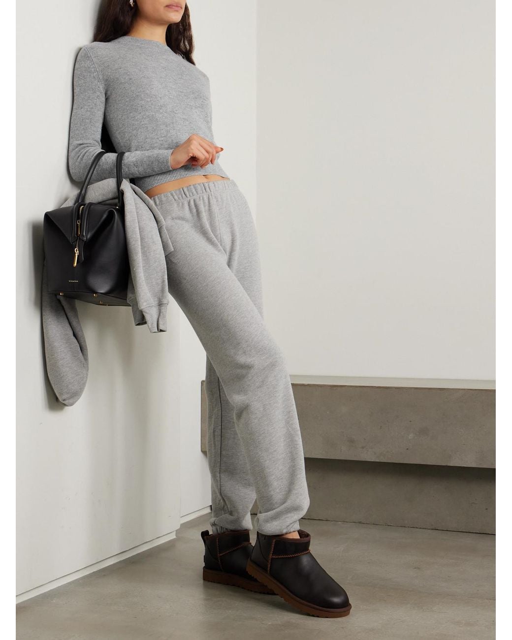ÉTERNE Gray Francis Cashmere Sweater