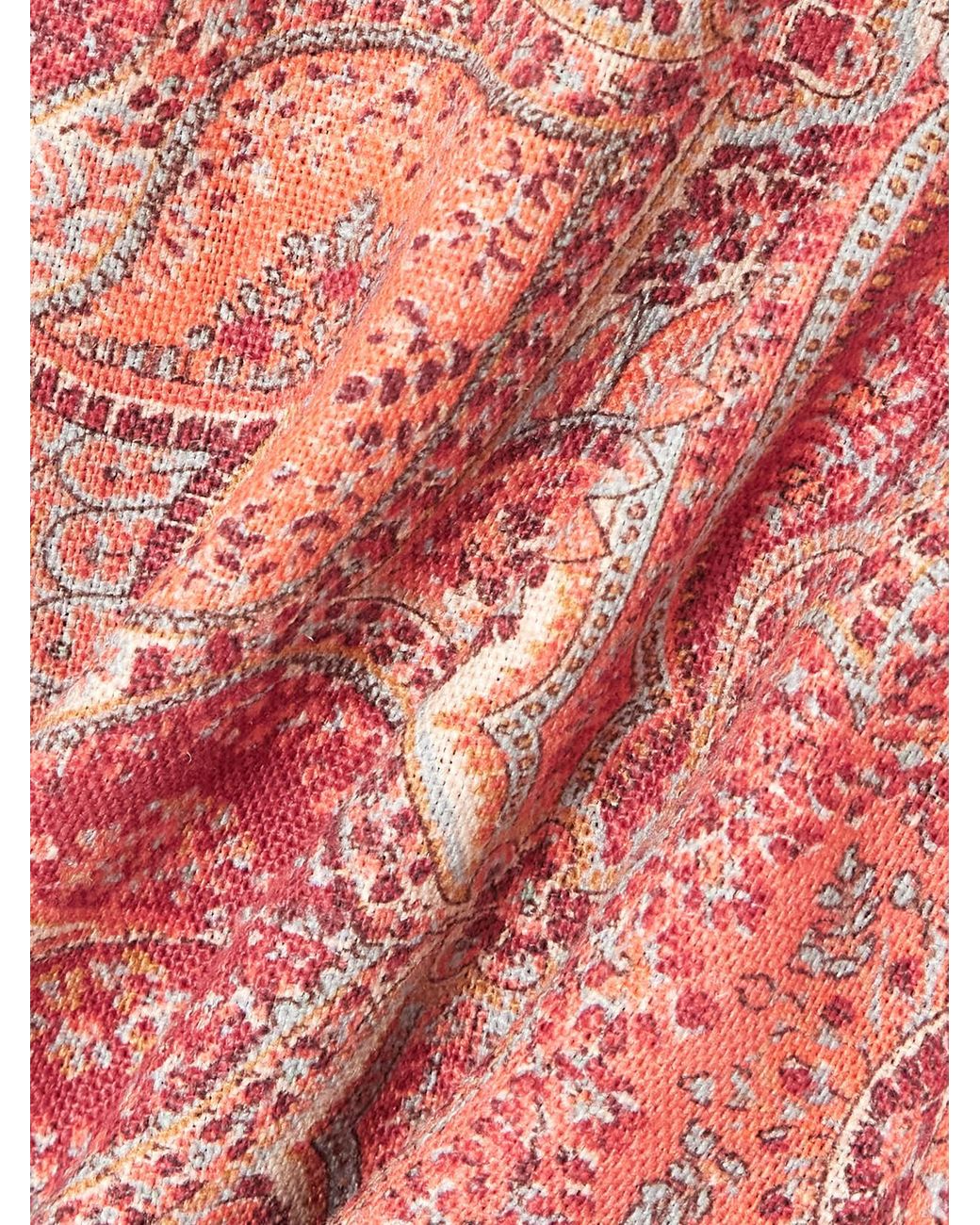 Marta Ferri Pink Printed Linen Mini Skirt