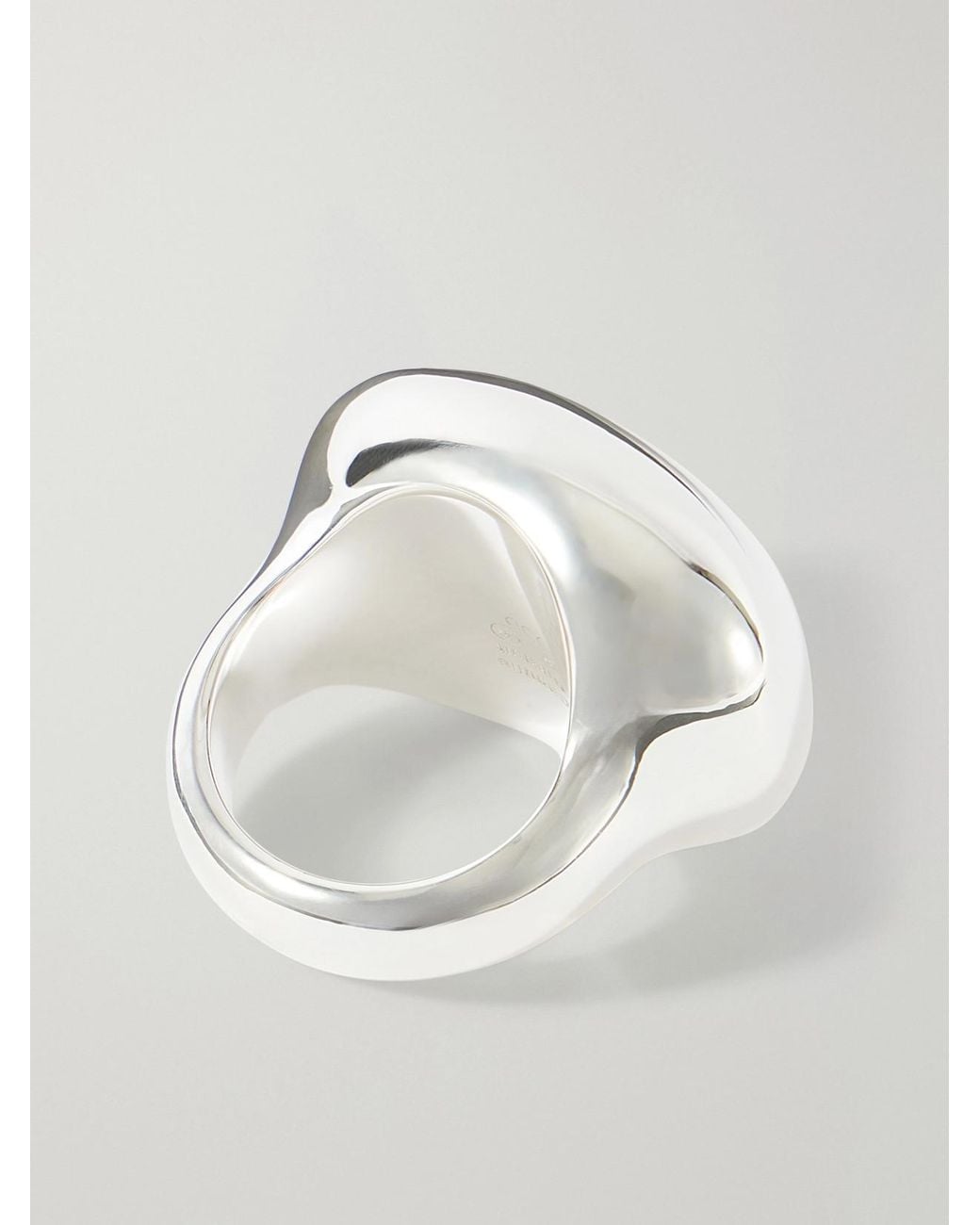 Camille Surault White Blowblow Sterling Ring
