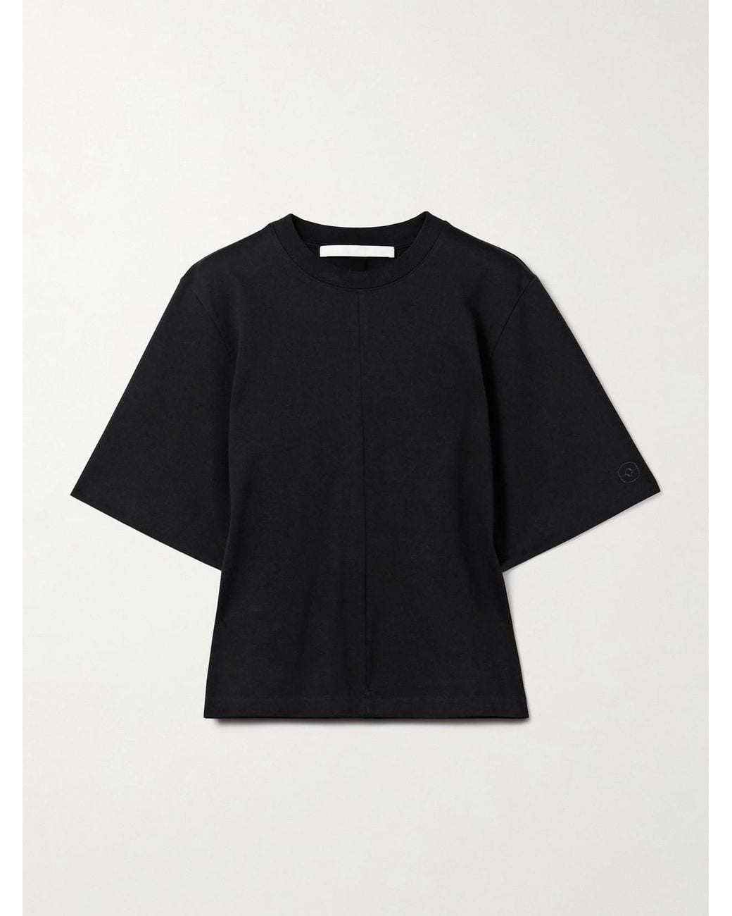 RÙADH Black The Isla Organic Cotton-Jersey T-Shirt