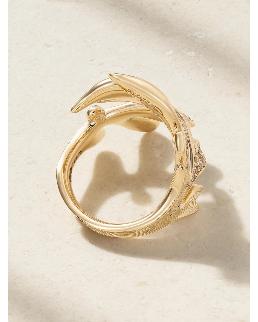 Ole Lynggaard Copenhagen Natural Forest 18-Karat Diamond Ring