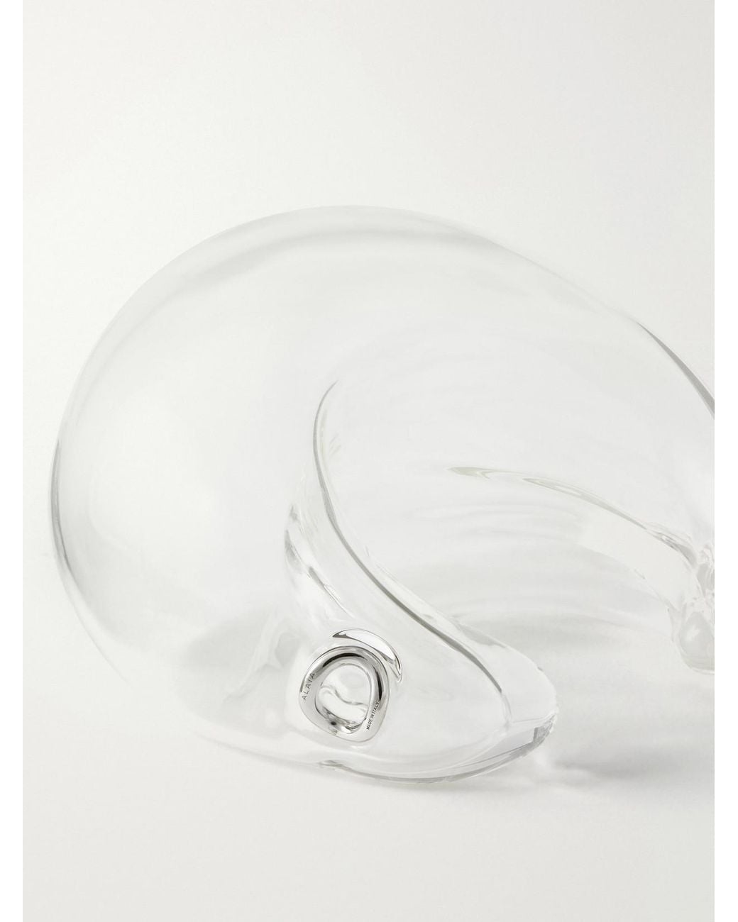 Alaïa Natural Glass Cuff