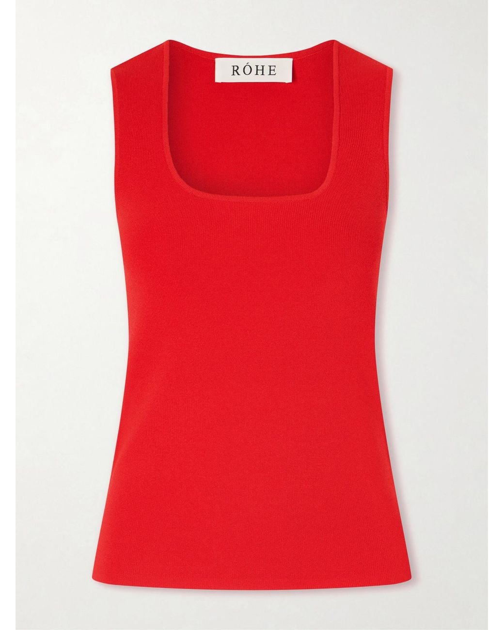 Rohe Red Knitted Tank