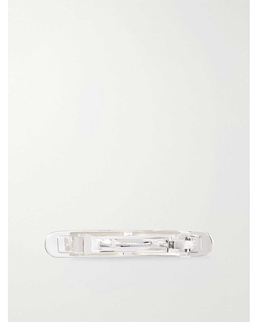 LIE STUDIO White The Molly-Plated Hair Clip