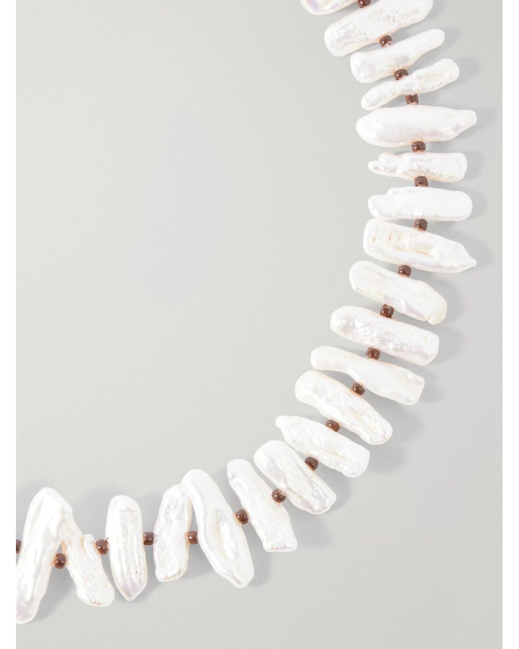 Roxanne Assoulin Natural The Pearls Branch Beaded Necklace