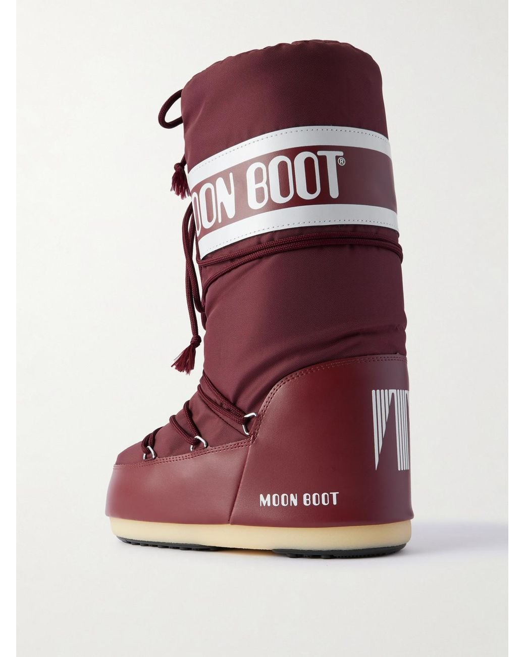 Moon Boot Red Icon Shell Snow Boots