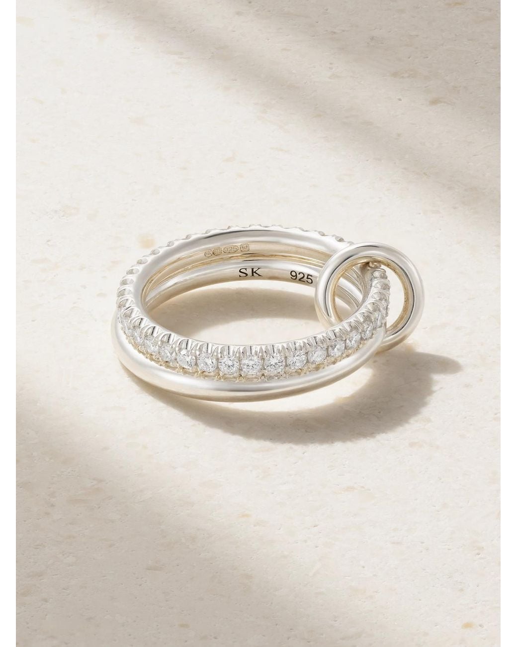 Spinelli Kilcollin Natural Cara Sterling Diamond Ring