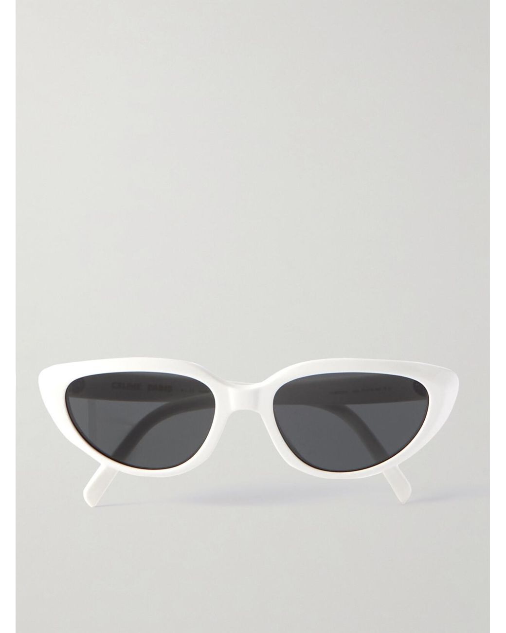 Céline Metallic Cat-Eye Acetate Sunglasses