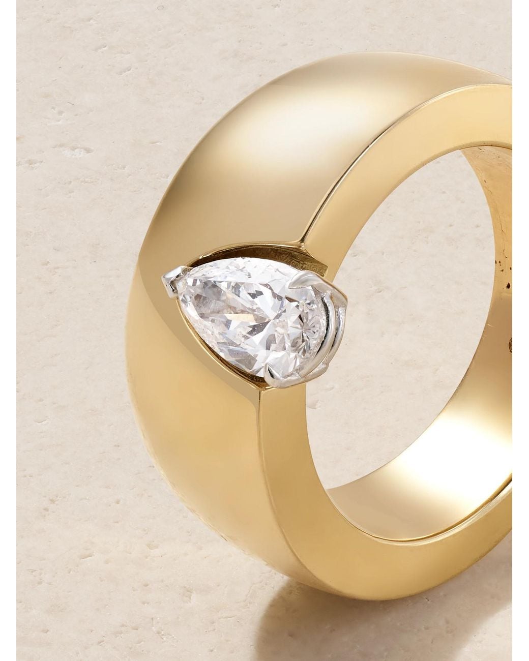 Nikos Koulis Natural 18-Karat Diamond Ring