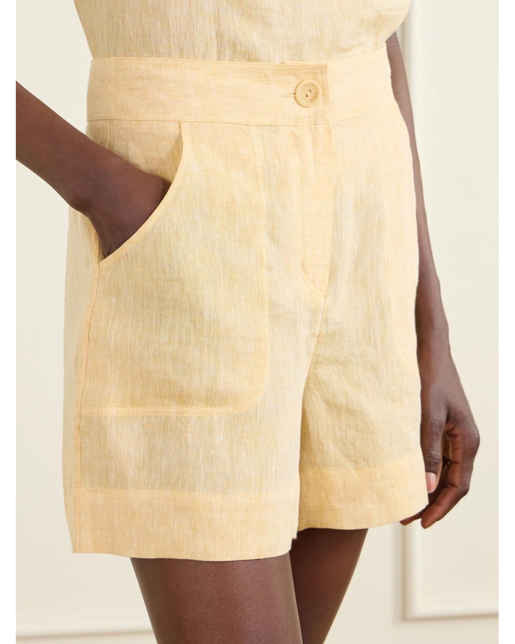 Eres Natural Enjouée Linen Shorts