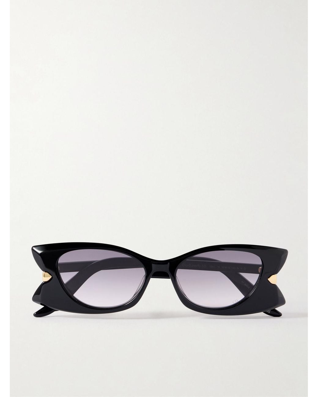 Dior Diorbutterfly S2I Cat-Eye Acetate Sunglasses in Black | Lyst