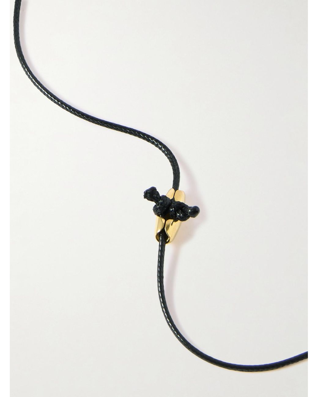 YSSO Natural Whisper Of The Wind Kordelkette Mit Vergoldeten Details