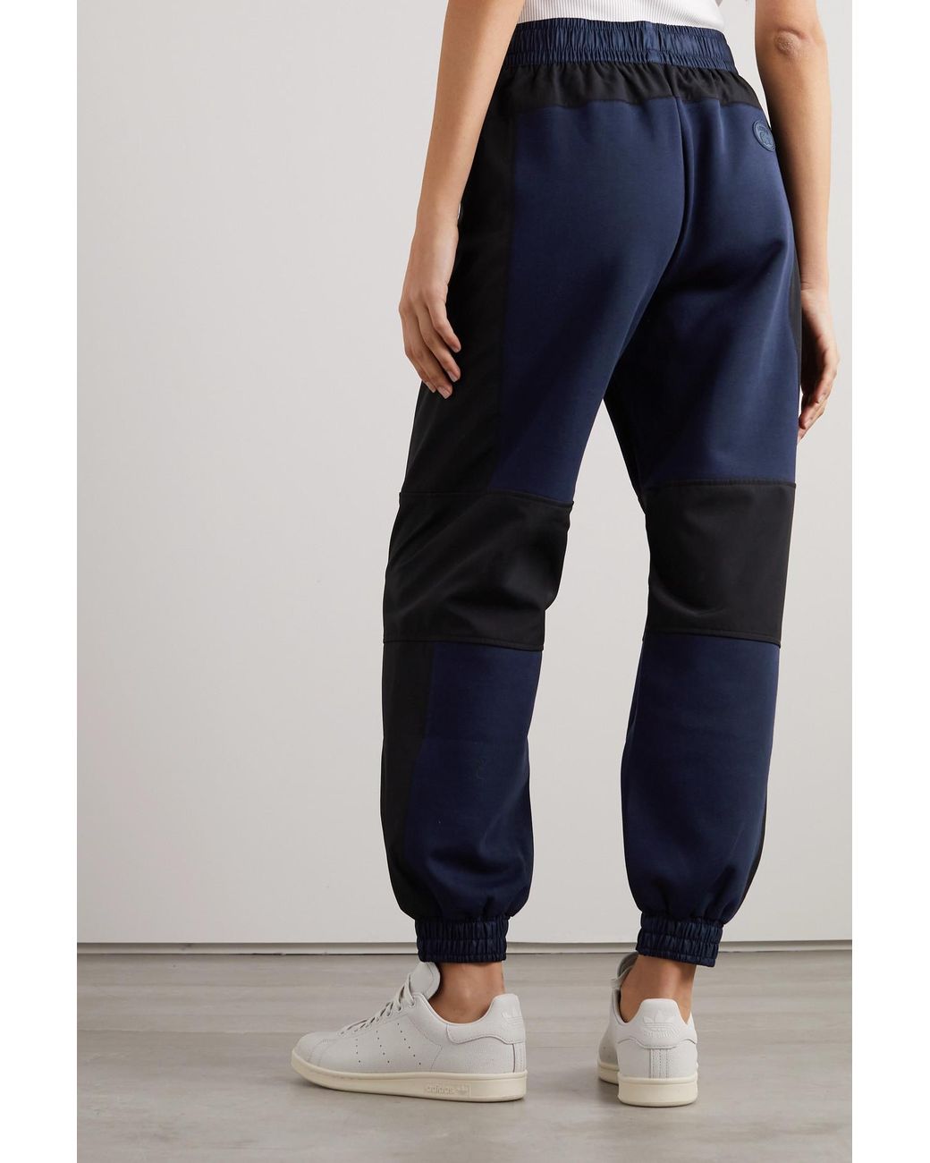 Lacoste Ripstop-paneled Cotton-blend Jersey Track Pants in Blue | Lyst