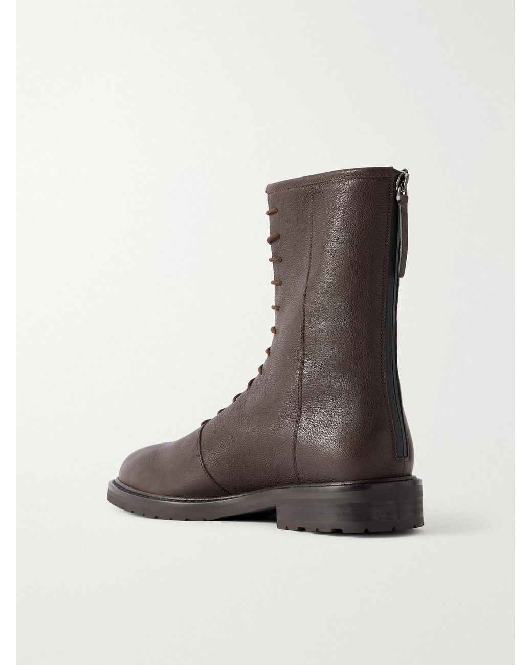 LEGRES Brown 08 Leather Ankle Boots
