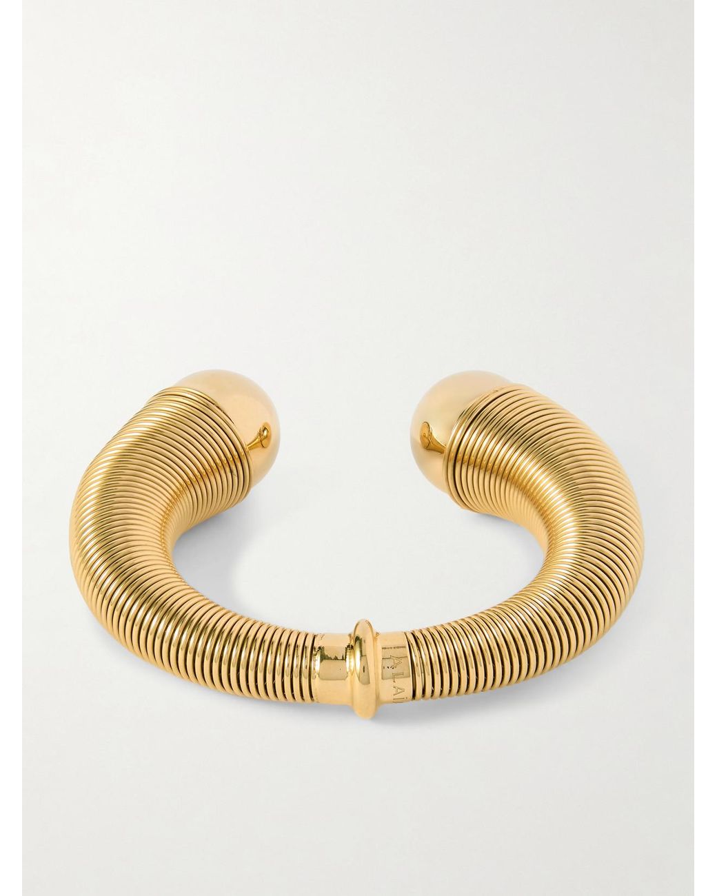 Alaïa Metallic Sphere-Tone Cuff