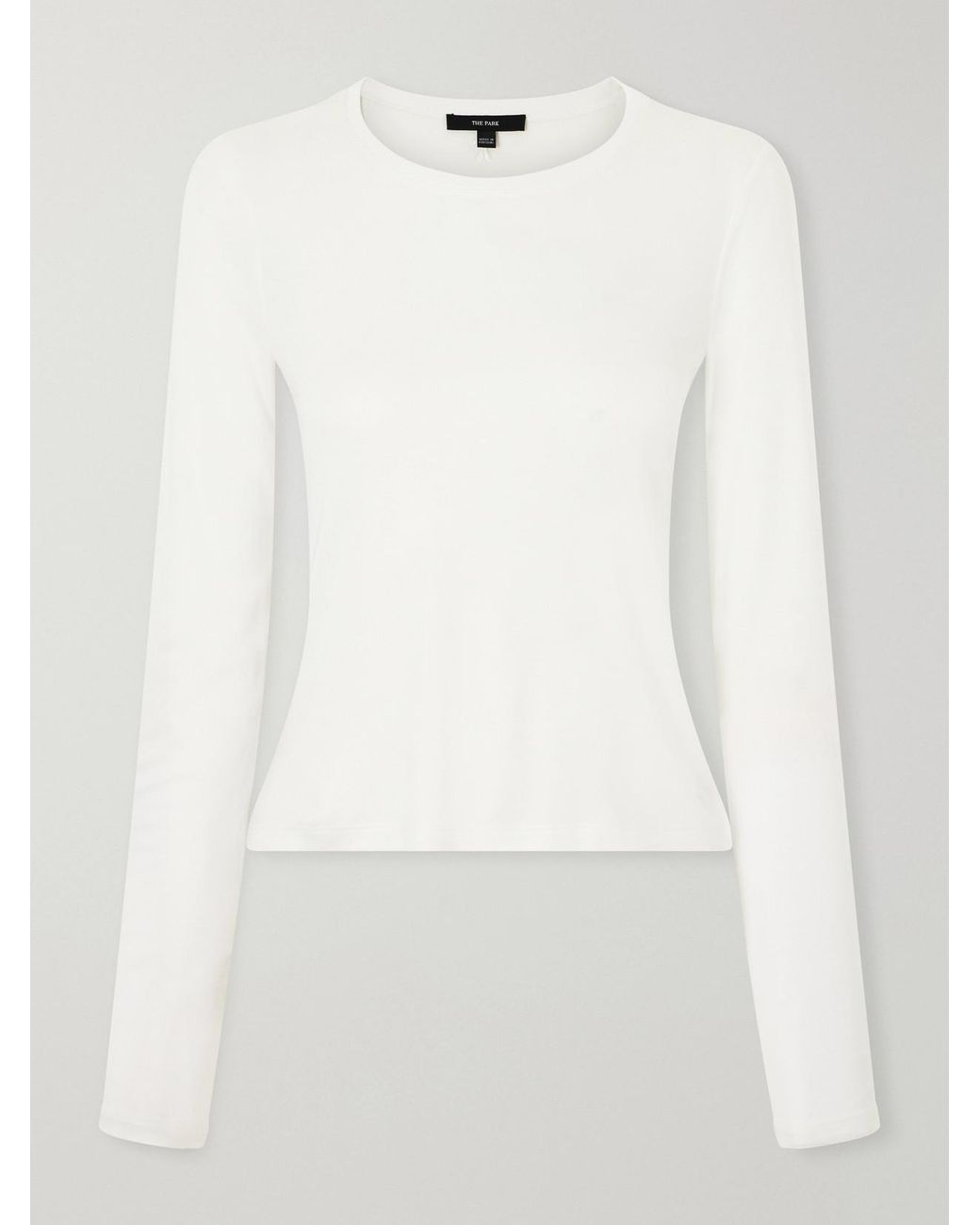 The Park White Dina Pyratex Circulose Jersey T-Shirt