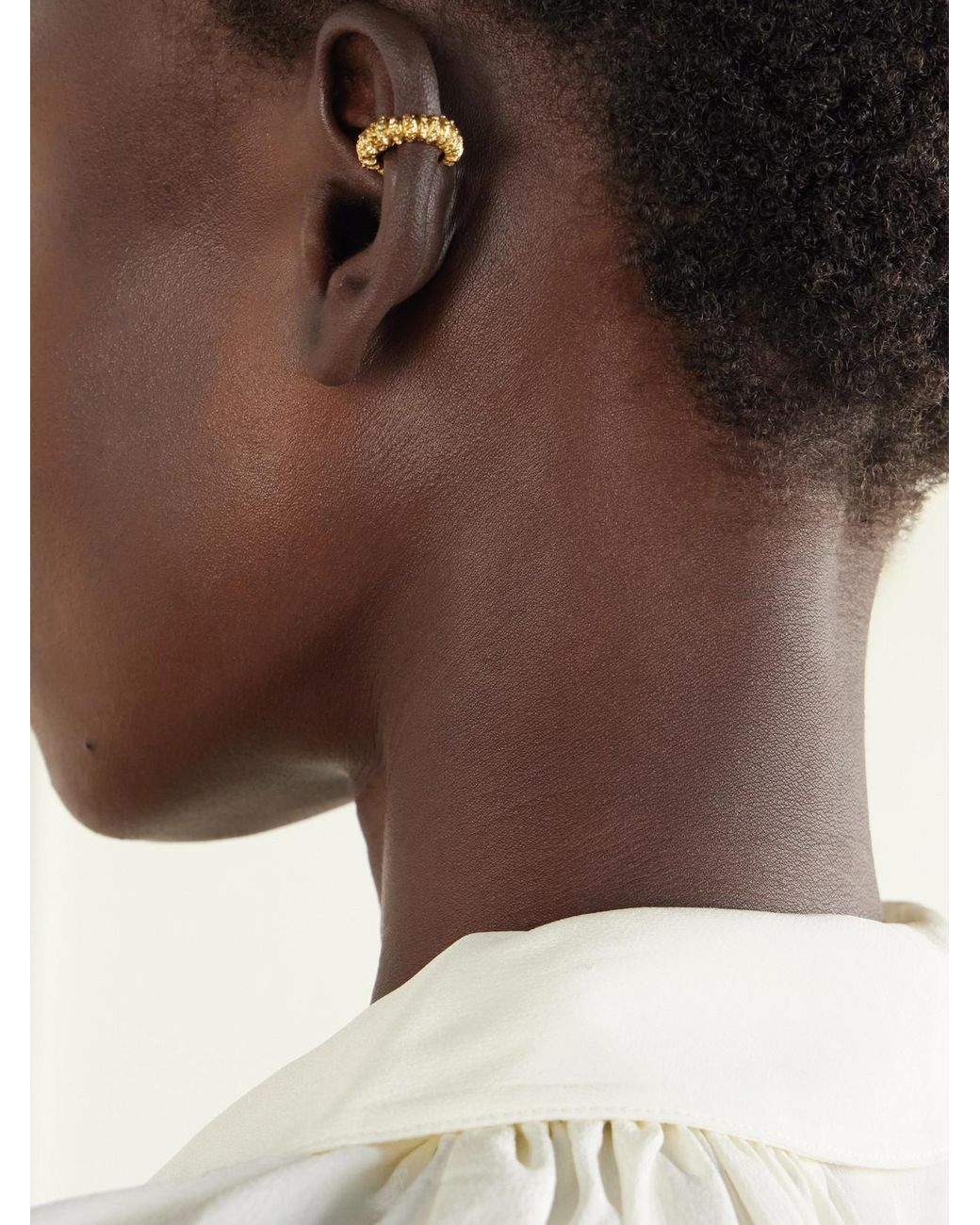 Paola Sighinolfi Metallic Zoe-Plated Ear Cuffs