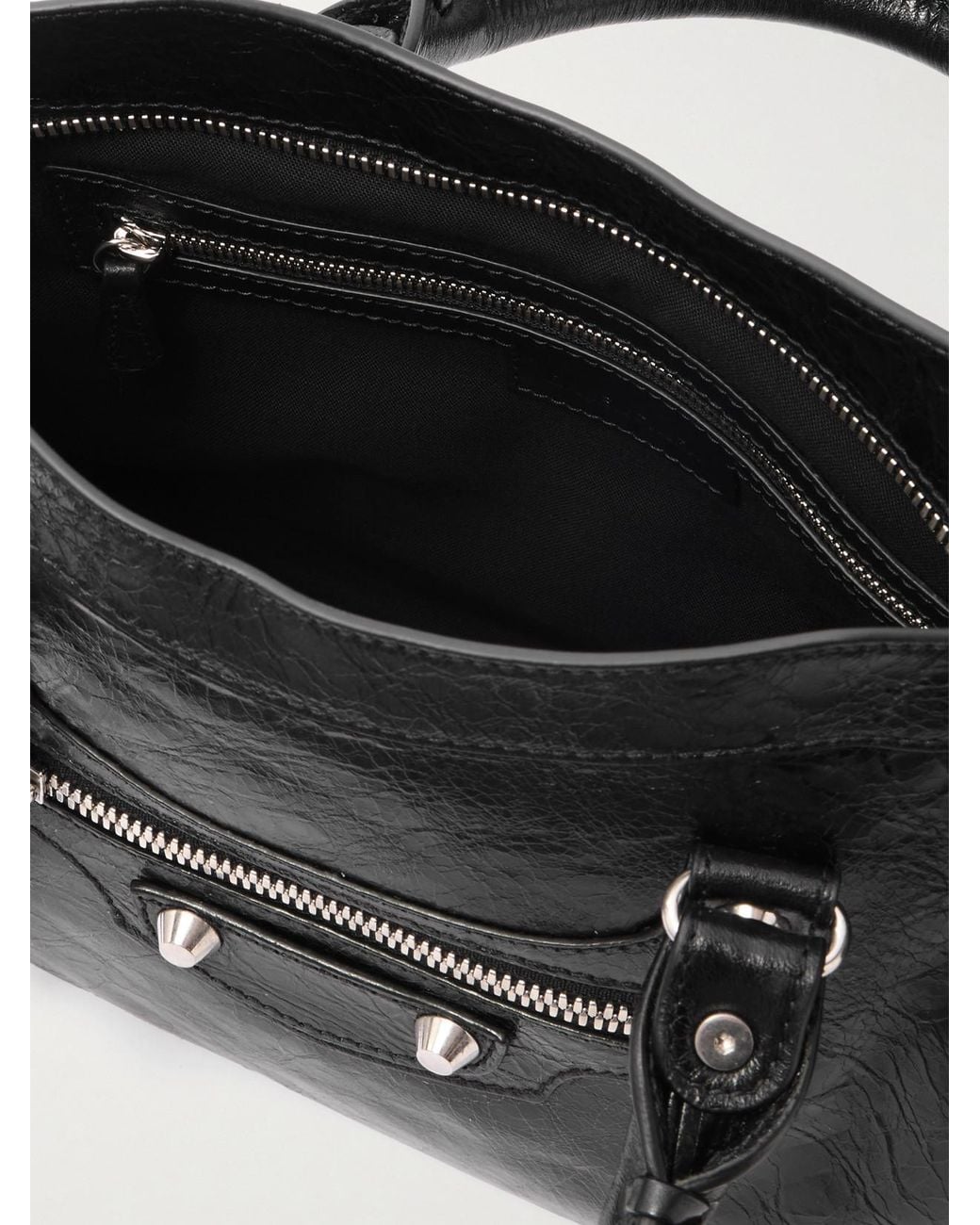 Balenciaga Black City Small Leather Handbag