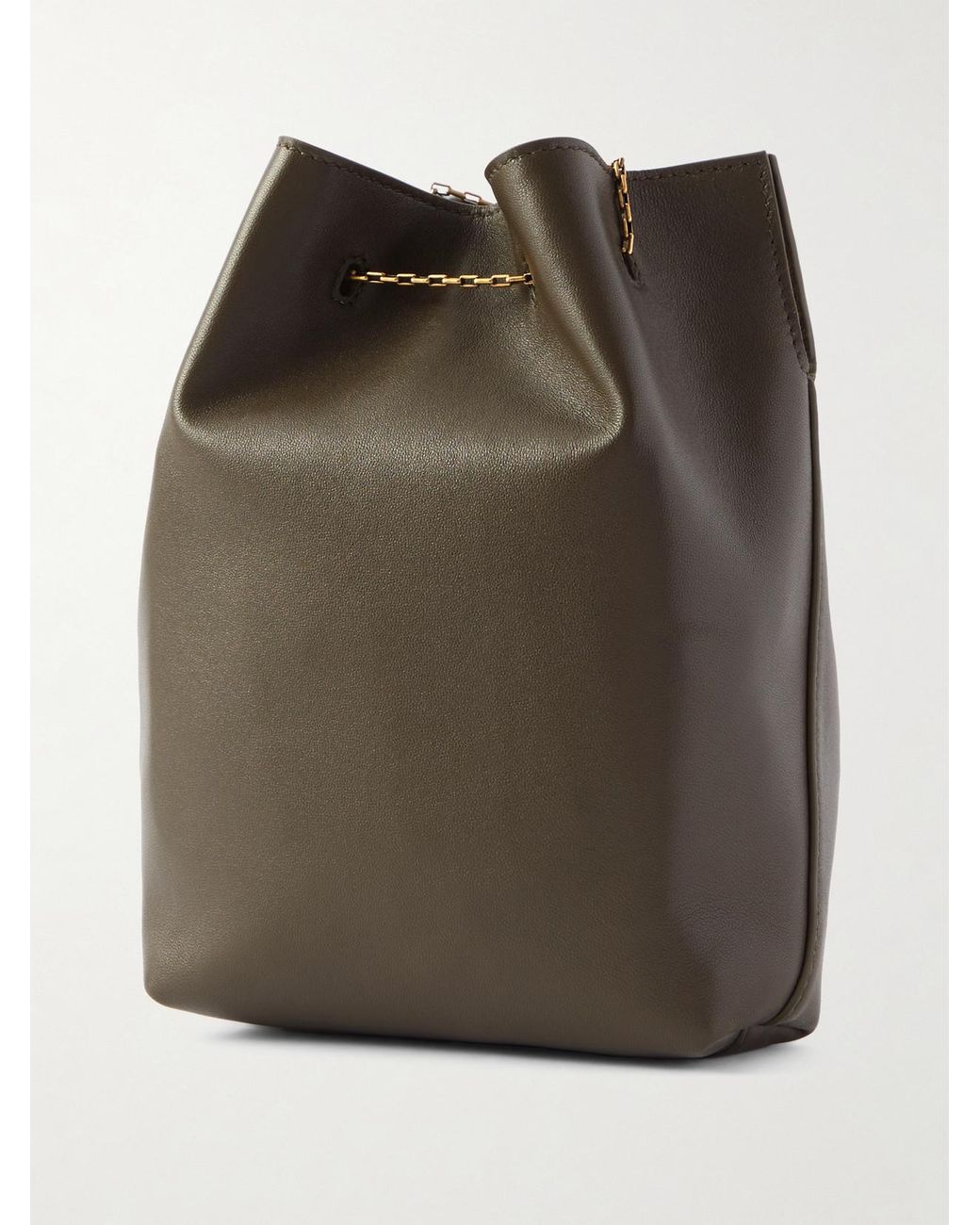 Saint Laurent Black Sintra Sport Leather Shoulder Bag