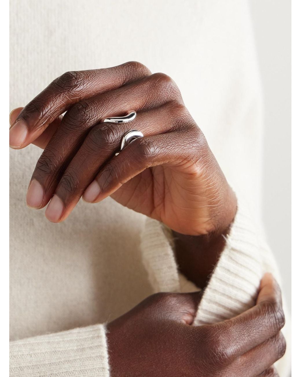 LIE STUDIO Metallic The Alma Ring