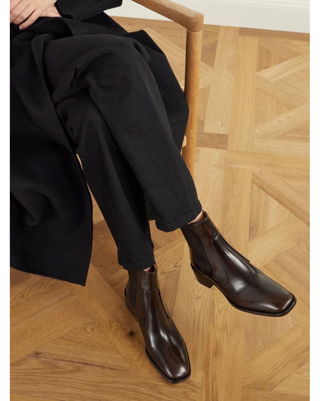 Church's Black Susan Leather Chelsea Boots
