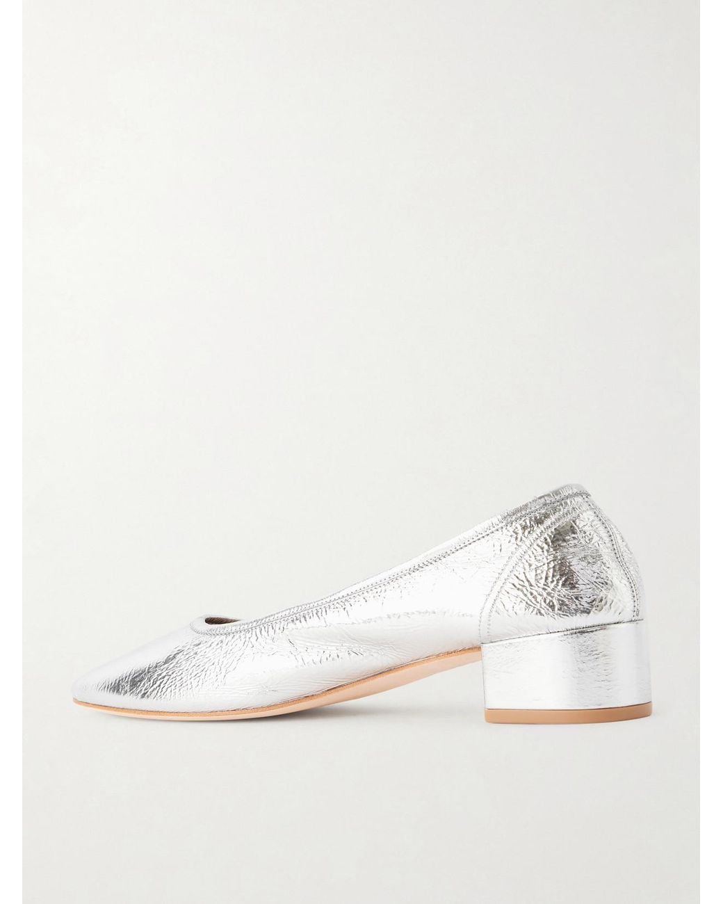 Maryam Nassir Zadeh White 40 Roberta Leather Ballet Flats