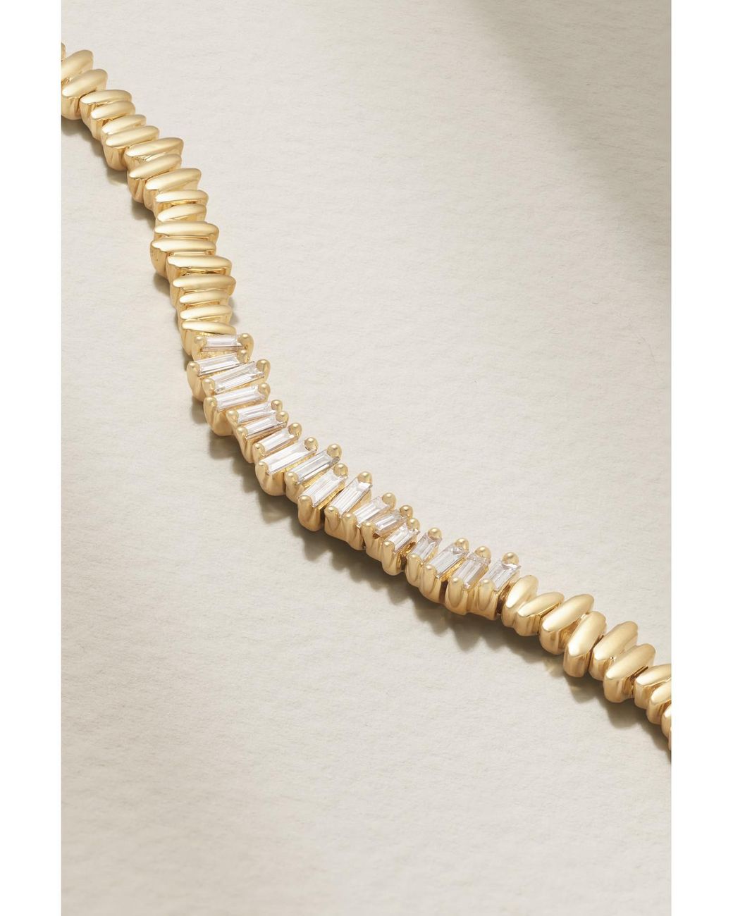 Suzanne Kalan Natural 18-Karat Diamond Bracelet