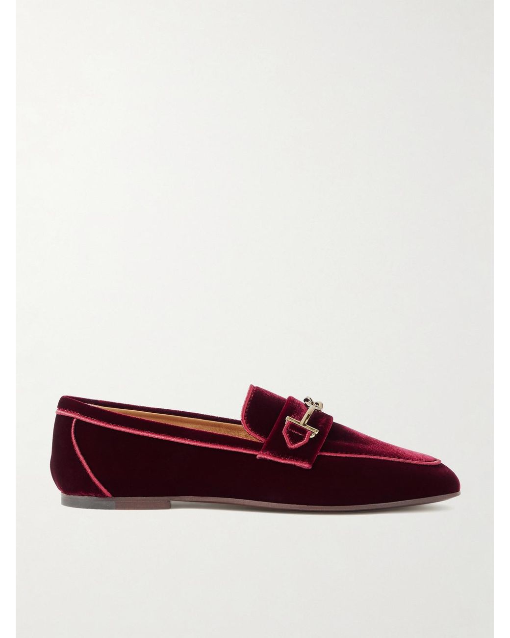 Tods velvet deals loafers