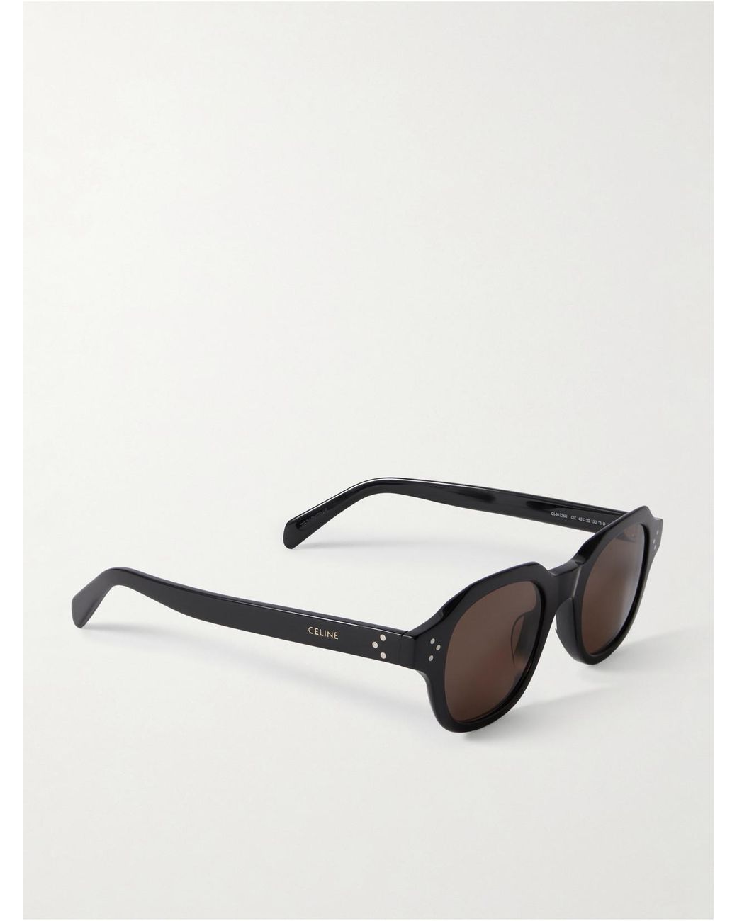 Céline Black D-Frame Acetate Sunglasses