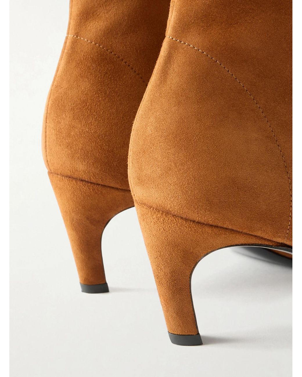 Proenza Schouler Brown Uma 60 Leather Ankle Boots
