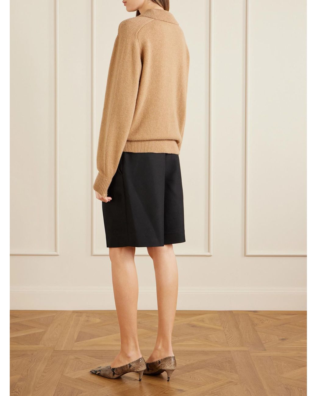 Khaite Natural Jackson Wool And Cashmere-Blend Sweater