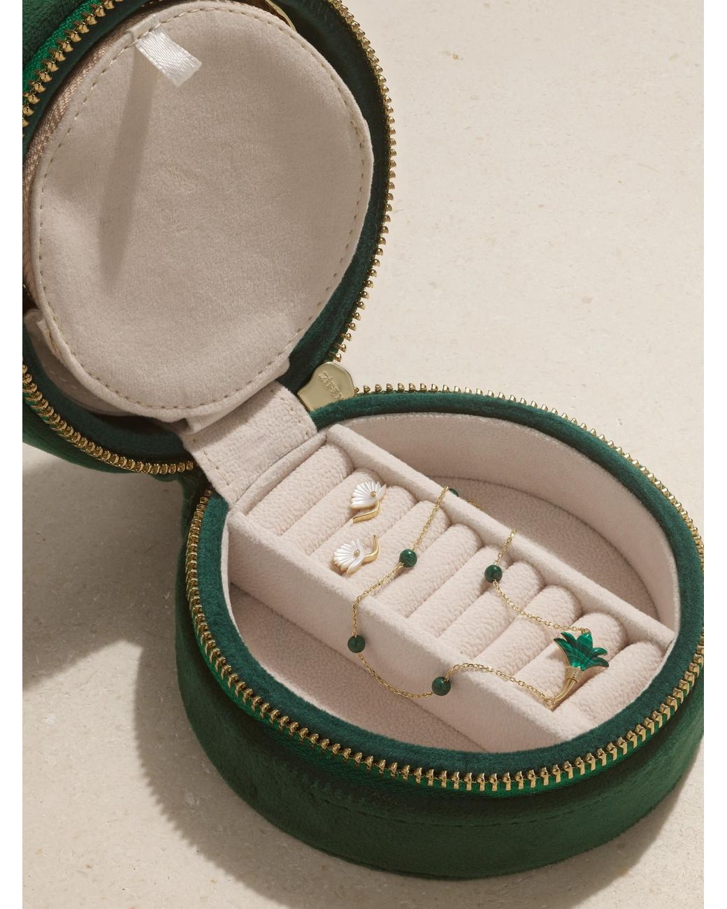L'Atelier Nawbar Metallic 18-Karat Diamond Jewelry Set