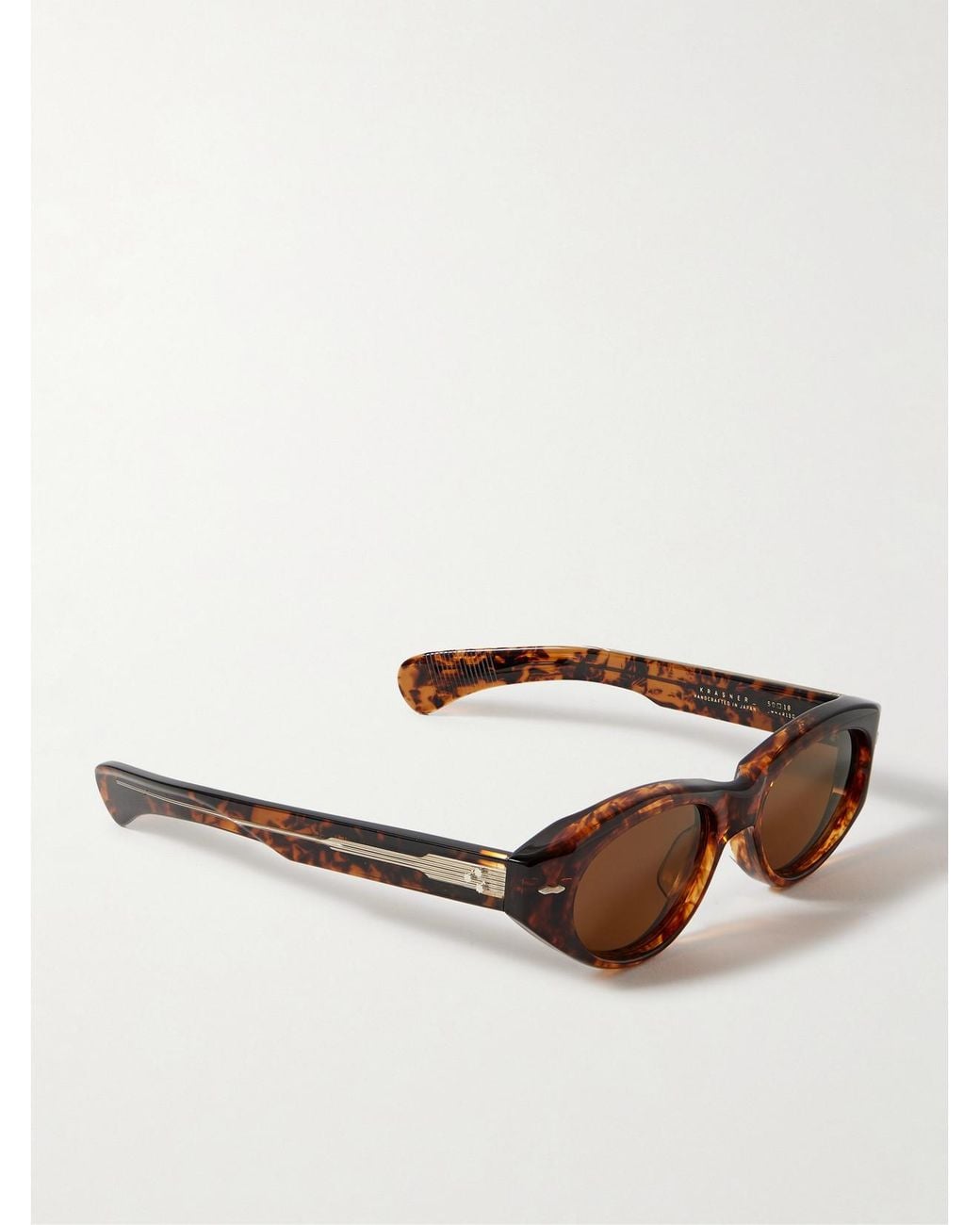 Jacques Marie Mage Multicolor Krasner Cat-Eye Acetate Sunglasses