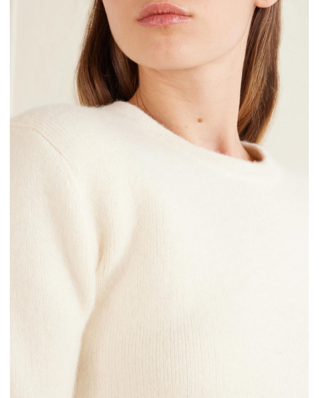 Totême  Natural Silk, Alpaca And Cashmere-Blend Sweater
