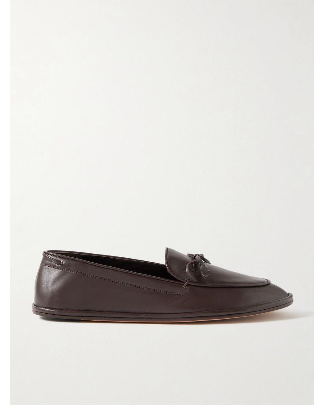 Emme Parsons Brown Parker Leather Loafers