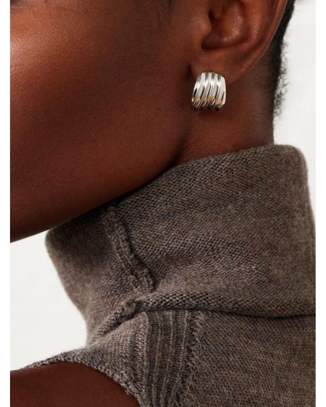 BY PARIAH Natural Flux Recycled Sterling Earrings