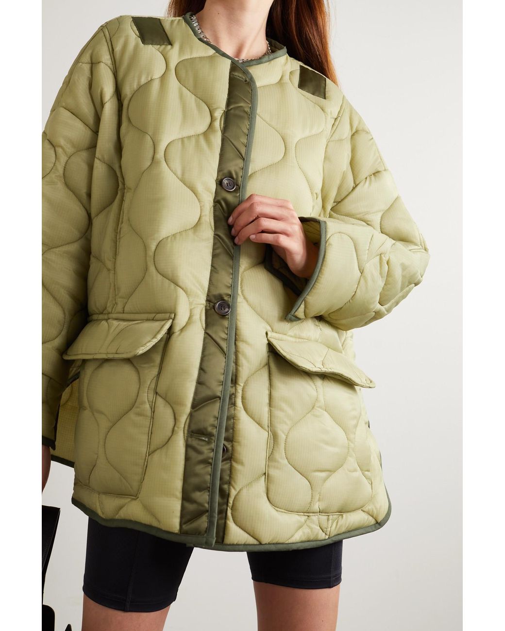 Frankie Shop Quilted Padded Ripstop 
