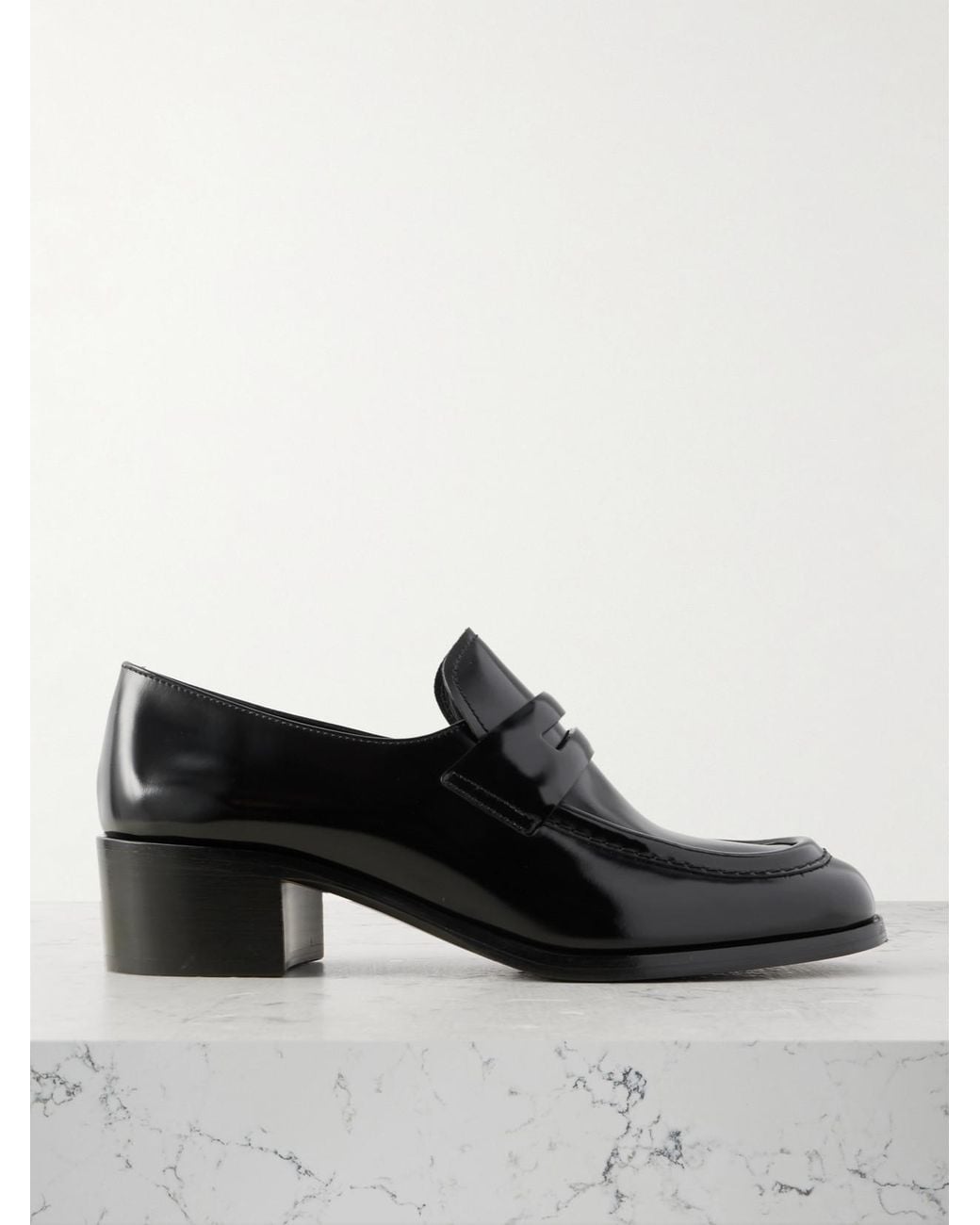 Church's Black Prudence Glossed-Leather Loafers