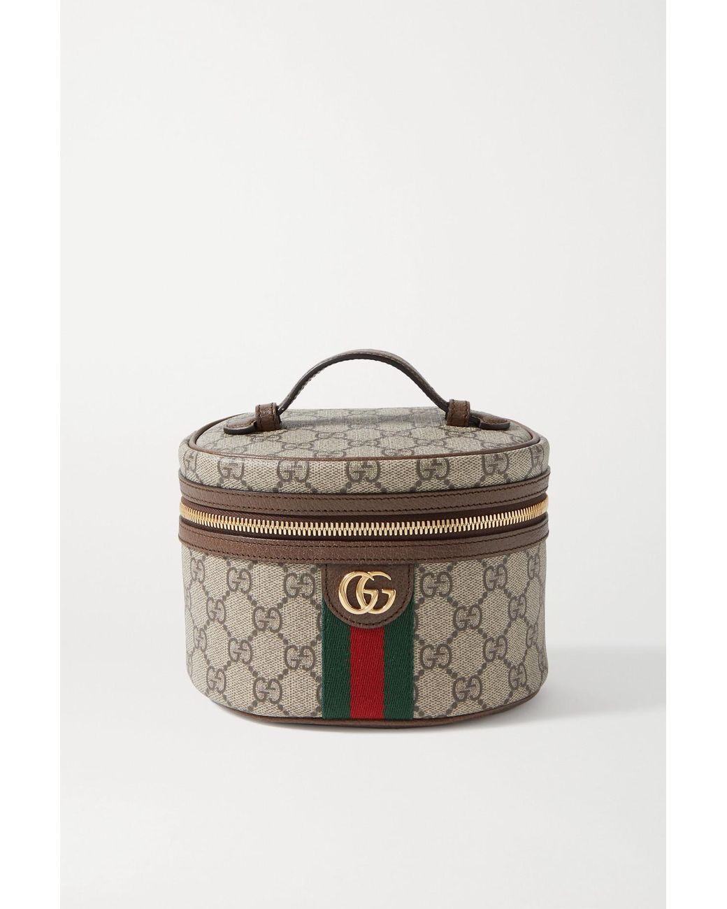 Gucci Ophidia Textured Leathertrimmed Printed Coatedcanvas Cosmetics
