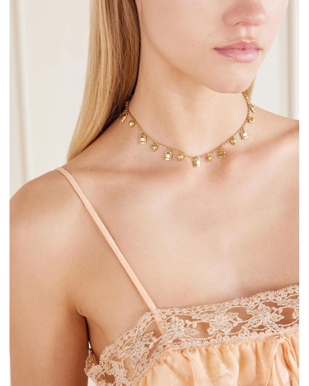Chloé Natural Charm-Tone Necklace