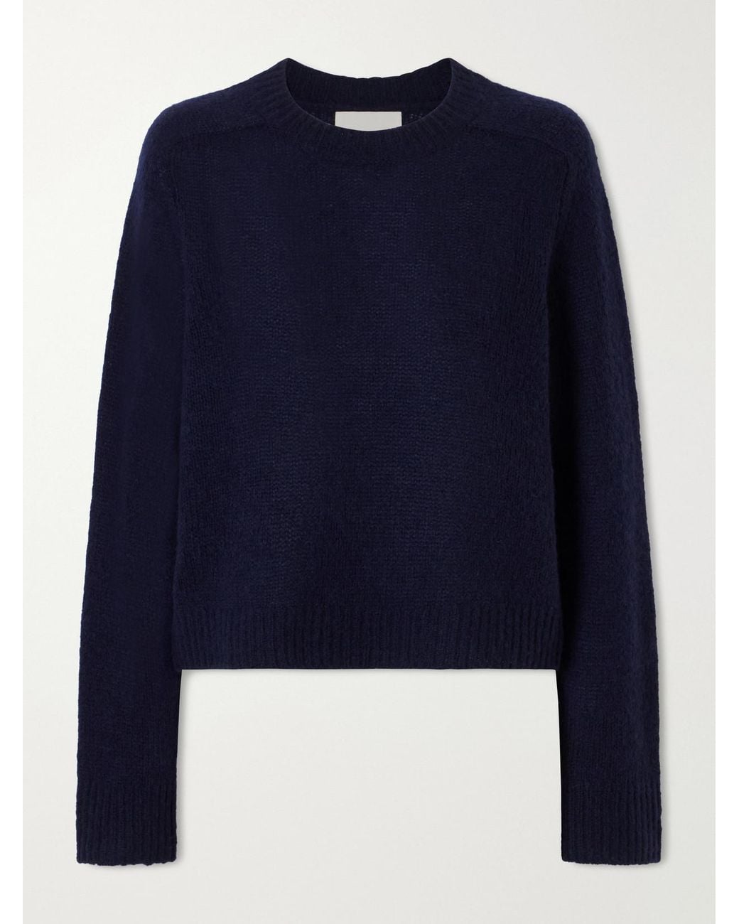 Lisa Yang Blue Solene Cashmere And Silk-Blend Sweater