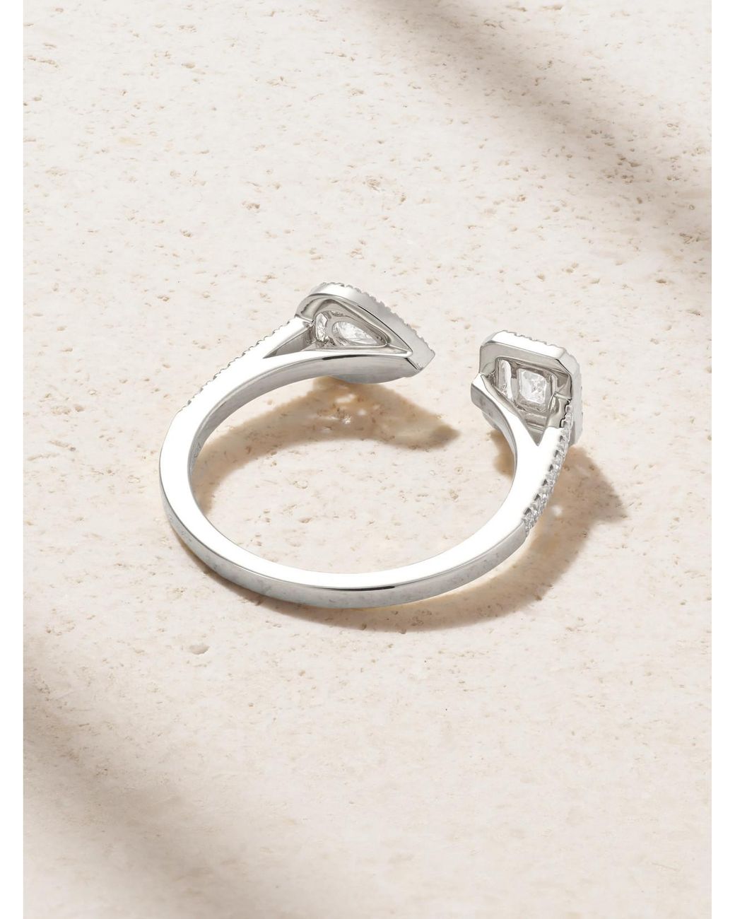 Messika Natural My Twin Toi & Moi 18-Karat Diamond Ring