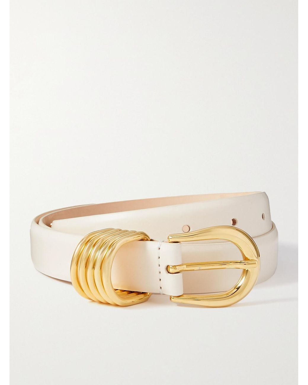 DEHANCHE Natural Hollyhock Leather Belt