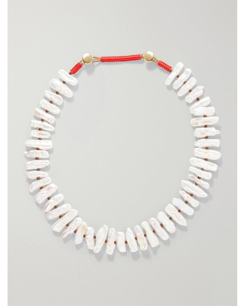 Roxanne Assoulin Natural The Pearls Branch Beaded Necklace