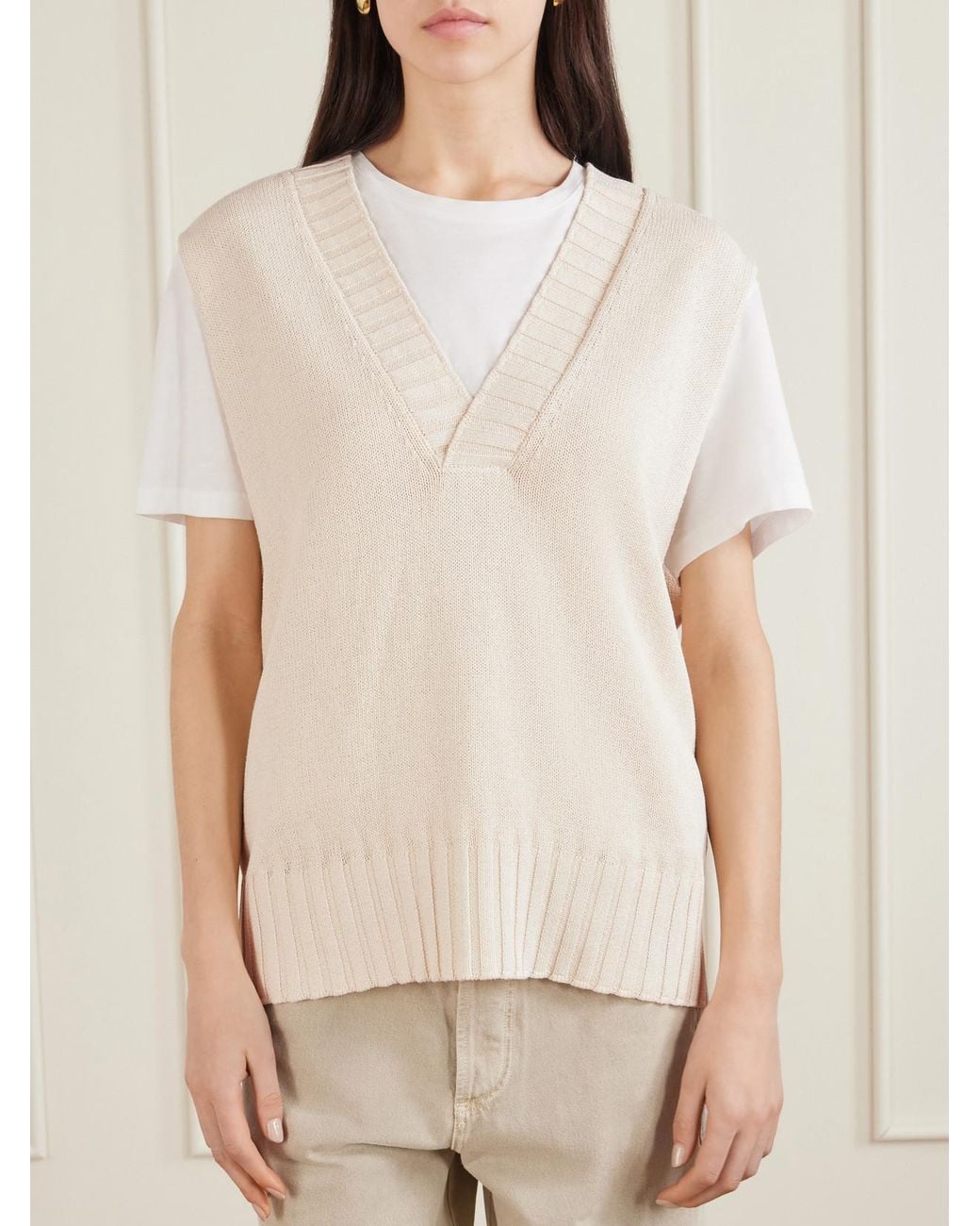 Sir Natural Lula Knitted Sweater Vest