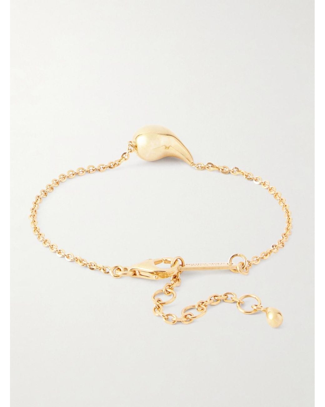 Bottega Veneta Natural Plated Bracelet