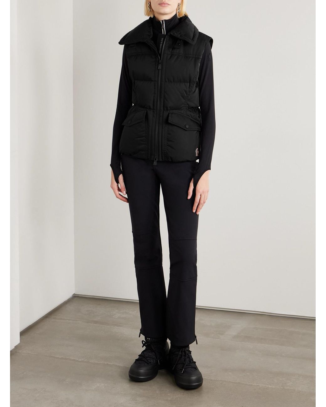 Moncler Black Hallaine Vest