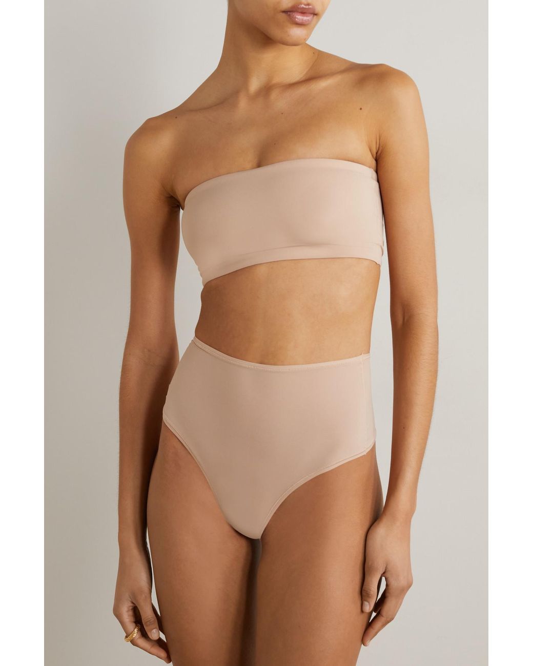 Skims Fits Everybody Bandeau Bra in Natural