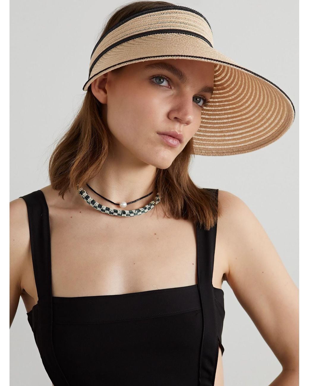 Eugenia Kim Natural Trixie Hemp-Blend Sunhat